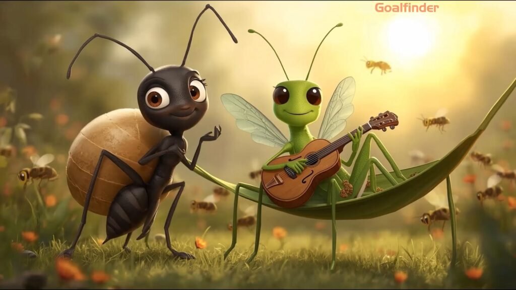 Ant and the grasshopper