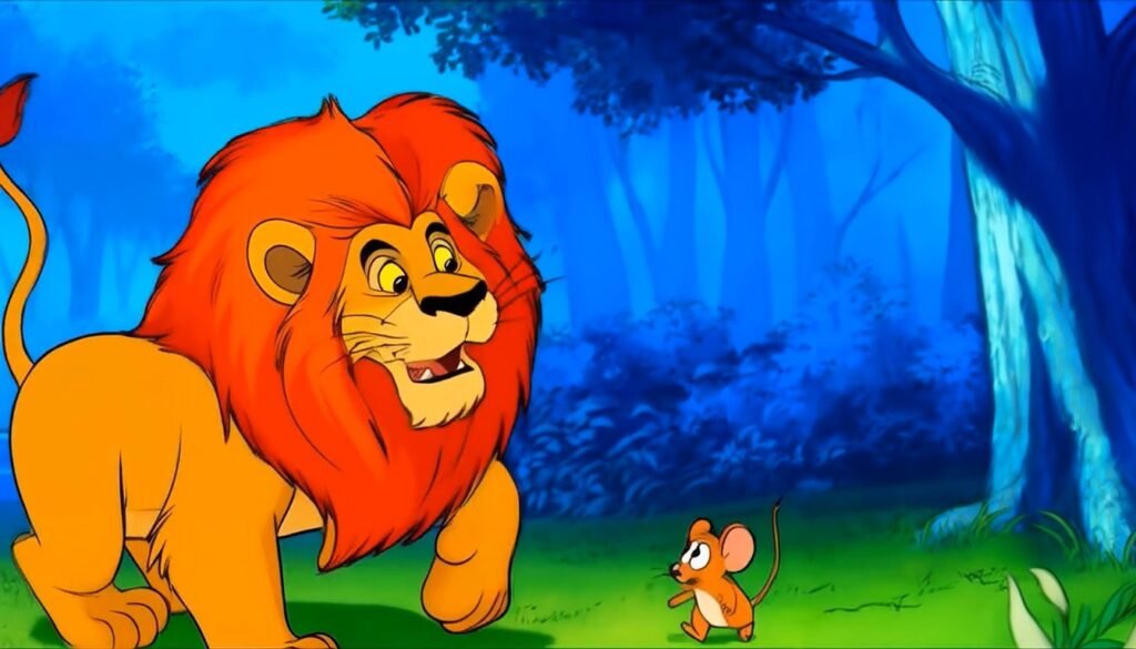 Lion and the mouse